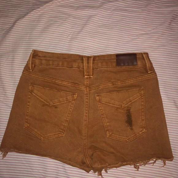 Adobe Orange Stella Denim Shorts - Picture 3 of 3